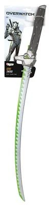 Overwatch Espada Halloween Accesorio Maestro Jefe Genji 31" Plástico Wakizashi Juguete Foto 1 de 3