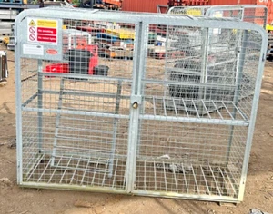 FORKLIFTABLE GAS CAGE SOLD AS SEEN - Picture 1 of 8