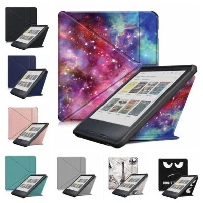 NEW HOT Multi-folding Stand N428 Smart Cover for Rakuten Kobo Libra Colour 2024 - Image 1 of 4