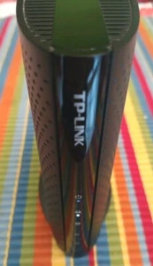 TP-LINK Modem Model TC-7610 DOCSIS 3.0 w/Power Supply, Coax & LAN Cables - Picture 1 of 6
