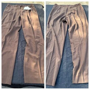 Pantalone Escada nuovo con etichette taglia 14-16 (EU 46)98% lana 2% elastan cuciture 32" - Foto 1 di 10