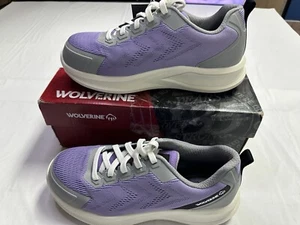 New Wolverine Women's Bolt DuraShocks Knit CarbonMax Lavender Work Shoe - US 8.5 - Picture 1 of 4