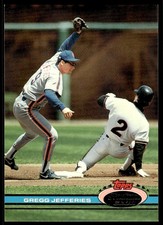 1991 Stadium Club Gregg Jefferies New York Mets #257