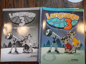Abeka Language 3 Teacher Keys (Grammar and Test Keys) - Picture 1 of 5