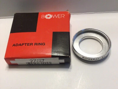 Bower 27-37mm Step-Up Filter Adapter Ring 27mm-37mm NIB Free Shipping - Image 1 of 4