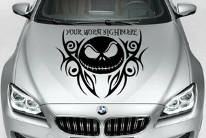 NIGHTMARE BEFORE CHRISTMAS JACK TRUCK VINYL DECAL GRAPHIC - Picture 1 of 1