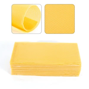 30pc Honeycomb Foundation Bee Hive Wax Frames Beekeeping Beehive Nest Sheet Tool - Picture 1 of 12