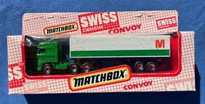 1989 Matchbox Convoy SWISS Collection M Transporter 1:75 Die-cast model Boxed - Picture 1 of 2
