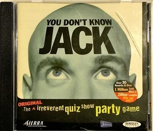 You Don't Know Jack CD-ROM 1998 Windows 3.1 95 Mac OS 7.1 - LikeNew - Picture 1 of 4