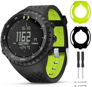 cinturino di ricambio in gomma per orologio Suunto Core con cacciaviti e  attrezzi di montaggio Phifo lencicol Dispositivi elettronici Sport e tempo  libero