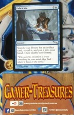Fabricate MTG Mirrodin Blue Uncommon Sorcery Heavily Played x1 F2