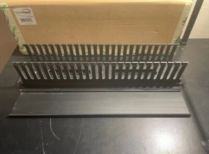 2U Metal Rack Mount Horizontal Cable Manager Duct Raceway For 19" Server Rack - Picture 1 of 2