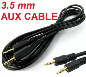 3.5mm Male Car Aux Auxiliary Cord Stereo Audio Cable for Phone iPod Android - Picture 1 of 8