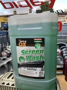 15 BELOW 25 LTR APPLE FRAGRANCE CONCENTRATED SCREEN WASH - Picture 1 of 4