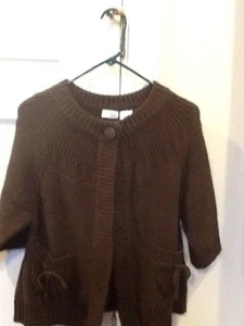 Kim Rogers Damas Suéter Pequeño, Manga 3/4, Usado en Excelente Condición - Imagen 1 de 10