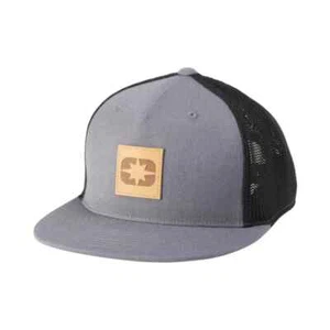 POLARIS MESH SNAPBACK HAT SNOWMOBILE ATV POLARIS LEATHER PATCH CAP NEW 2833130 - Picture 1 of 4