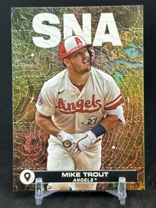 Mike Trout 2024 Topps City to City #CTC-2 Los Angeles Angels - Picture 1 of 2