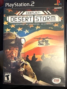 PS2 Vintage Conflict Desert Storm PlayStation 2 Cleaned & Tested Ps2 Case/game - Picture 1 of 5