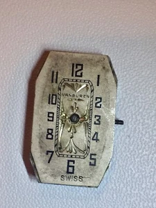 Antique Vanburen Wrist Watch Movement Swiss 15 Jewels A.Grade Steampunk - Picture 1 of 2