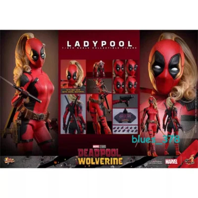 Stock！ Hot Toys MMS747 Deadpool & Wolverine 1/6 Ladypool Action Figure Statues - Image 1 of 4