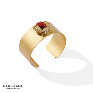 Park Lane Jewelry Cuff Bracelet Goldtone Queen Bee NEW  with tags RETAIL.. $200 - Picture 1 of 2
