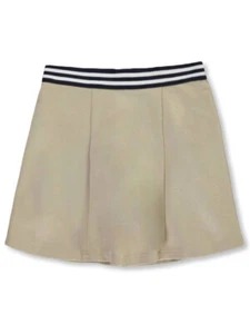 French Toast Girls' Contrast Waistband Scooter Skirt - Picture 1 of 2