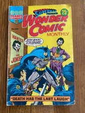 BATMAN in "Wonder Comic" #117 Planet 1974 (Australian)  + Superman