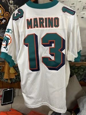 Camiseta de fútbol americano Starter Pro Line NFL Miami Dolphins Dan Marino auténtica talla 48 Foto 1 de 4