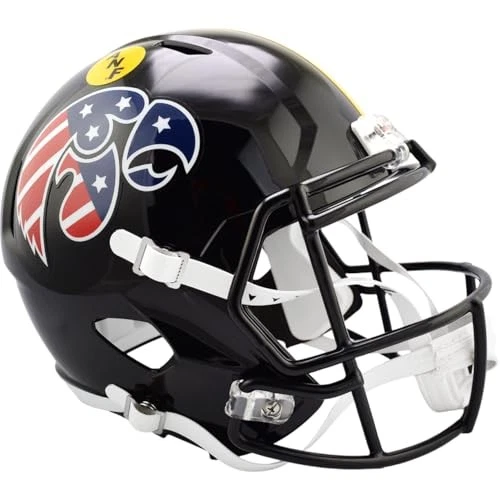 Iowa Hawkeyes Stars and Stripes Speed Replica Full Size Football Helmet - Image 1 of 1