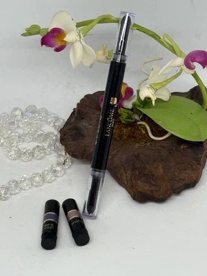 Lancome L'Ombre Stylo Duo Eye Powder Eyeshadow Pen -Oxygene + Matte Violet - New - Image 1 of 3