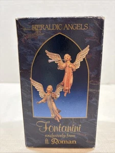 Fontanini Nativity 5" Figure HERALDIC ANGELS #52521 Roman brand Italy 1992 - Picture 1 of 6