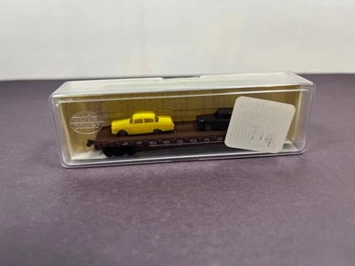 Model Power N Scale Train 4011 Flat Car PENNSYLVANIA RAILROAD 47420 - Image 1 of 4
