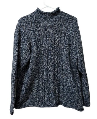 Dressbarn Women Size 19/20 Knit Mock Neck Sweater Classic City Winter Holiday - Image 1 of 4