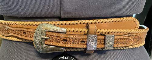 HOT Leather Belts Stetson Belt Floral Tooled Leather Belts Tooled