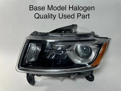 2014 2015 2016 Jeep Grand Cherokee Halogen Headlight Left Driver OEM TESTED Foto 1 de 4