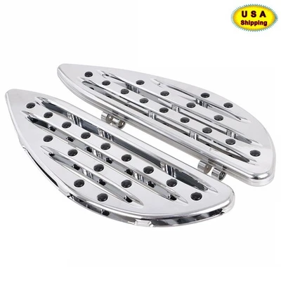 Tablero de piso estirado cromado para Harley Tri Tour Glide Heritage Softail Foto 1 de 4