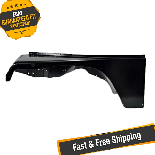 Crown Automotive 55013515 Front Left Side Fender for 1987-1995 Jeep Wrangler YJ Foto 1 de 4