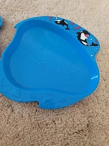 3 Stück Sea World blau Kinderteller - Bild 1 von 9