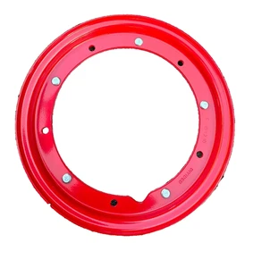 Llanta dividida roja fa italia - para vespa px 125/150/200 scooter única lml t5 - Imagen 1 de 2
