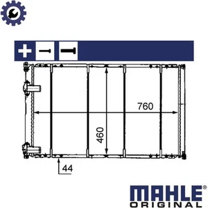 RADIATOR ENGINE COOLING CR 526 000S FOR OPEL MOVANO/Platform/Chassis/Van/Bus - Picture 1 of 16