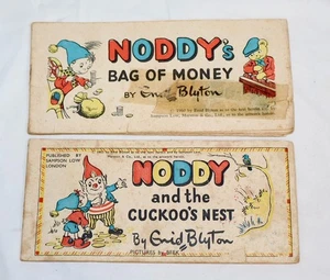 Two 1950s Enid Blyton Noddy Strip Books - Picture 1 of 4