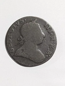 Moneda de medio centavo de Gran Bretaña de 1775 ¡¡¡¡¡¡¡¡¡¡MEDIO CENTAVO DE LA ERA COLONIAL!!!!! - Imagen 1 de 2