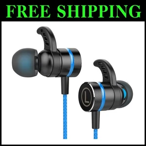 Dual Driver Gaming Earphones - In-Line Mic, Volume Control - Picture 1 of 8