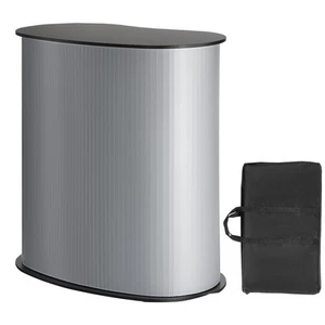 Messetheke Promotionstand Messestand 900x490x940mm Werbetheke Klappbar - Bild 1 von 12