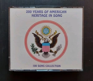 200 YEARS OF AMERICAN HERITAGE IN SONG 100 SONG COLLECTION 4-Disc Set (1991,CD)  - Bild 1 von 6
