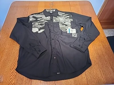 Envío Gratis en 2ª Camisa Comprada. Camisa para hombre ENYCE NUEVA CON ETIQUETAS camuflada talla XL Foto 1 de 4