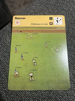 Sportscaster Soccer “Defense in Line” (1978 Lausanne A Italy 03 005 37-20) - Image 1 of 2