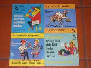 "7" - 4 Stk. Singles - DIE STAMMTISCHBRÜDER - sehr RAR !!! - Foto 1 di 1