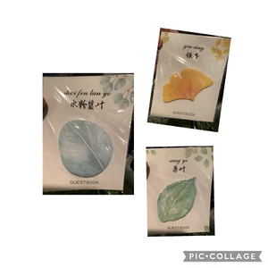 Almohadillas de escritura de notas adhesivas Creative Leaves - lote de 3 almohadillas - Imagen 1 de 10