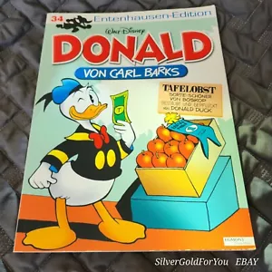 2015 Donald Duck Entenhausen-Edition German Comic Book # 34 Disney CARL BARKS VF - Picture 1 of 7